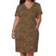 thumbnail image 2 of Vestido calado con estampado de leopardo para mujer, vestido de fiesta de lujo con bolsillo, vestido de graduación, vestido de noche, 2 of 6