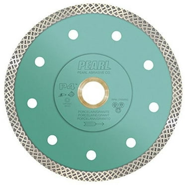 Pearl Abrasive P4 DIA04TT Turbo Mesh Blade for Porcelain and Granite 4 x .048 x 7/8, 20mm, 5/8