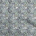 thumbnail image 1 of oneOone Viscose Chiffon Dusty Blue Fabric Travel Quilting Supplies Print Sewing Fabric By The Yard 42 Inch Wide, 1 of 4