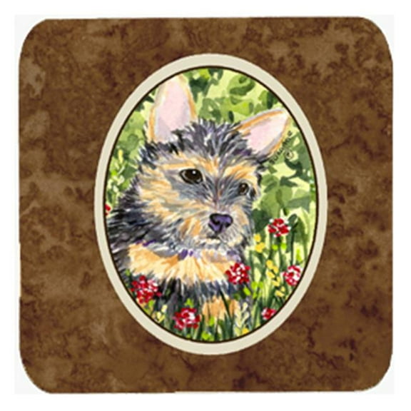 Norwich Terrier Foam Coasters, Set - 4
