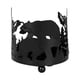 thumbnail image 1 of Portavelas, portavelas de hierro, candelabro elegante nórdico, portavelas de mesa de comedor, decoración del hogar Oso, 1 of 9