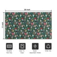 thumbnail image 5 of Dark Green Christmas Ornament Pattern Door Rugs,Washable Non Slip Door Mats Indoor,Decorative Door Mats,Entry Mat Indoor for Entrance,Bedroom,Kitchen,Bathroom,17"x30", 5 of 6