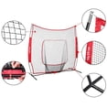 thumbnail image 3 of YOYO 7ft x 7ft Baseball & Softball Practice Net for Hitting & Pitching Practice with Bow Frame, Collapsible and Portable, 3 of 7