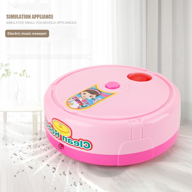 Los niños fingen el juego de roles Luz eléctrica Música Barrido Robot Aspiradora Juguete Tmvgtek juguetes de los niños