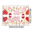 thumbnail image 3 of Dvumao Valentine‘s Day Wall Decals Removable Wall Stickers Window Stickers Wedding Anniversary Romantic Love Decoration for Anniversary Wedding Holiday Party Supplies, 3 of 6
