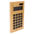 thumbnail image 2 of MasteelfCA 1pc Useful Electronic Calculator Office Stationery Bamboo Solar Calculator, 2 of 7