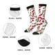 thumbnail image 5 of Balery Cherry Calcetas Largas con Estampado para Hombre y Mujer – Suaves y Transpirables, Talla Única (US 5-11), 5 of 6