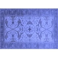 thumbnail image 1 of Ahgly Company Indoor Rectangle Oriental Blue Traditional Area Rugs, 4' x 6', 1 of 4