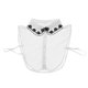 thumbnail image 5 of Gasa cuello falso desmontable blusa camisa de mujer regalo solapa de encaje para mujer Macarena Pin de gasa para mujer, 5 of 8