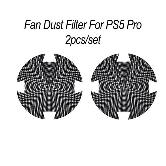 4/2 Pack Fan Dust Filter Breathable Ventilation Anti-Dust Cover Fan Dustproof Cover for PS5 Pro Slim for PlayStation 5 Pro Slim by YFind