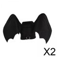 thumbnail image 1 of Alas de murciélago para perros,Alas de murciélago para perros con campana de calabaza Ropa de cosplay,Disfraz de mascota de Halloween Alas de murciélago ajustables,Disfraz de murciélago, 1 of 10