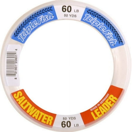 UPC: 0821901210011 | Trik Fish SWL0010001 Mono SW Leader Wrist Spool 100-Pound  50-Yards  Clear