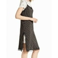 thumbnail image 3 of Free People Womens Margot Twofer Slip Dress Black Combo 4, 3 of 5