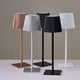 thumbnail image 1 of Lámpara De Mesa LED De Funcionamiento De Baterías, Sin Parpadeo, Una Lámpara De Escritorio Inalámbrica Recargable Portátil Con 3 Colores Control Táctil Para Barras De, 1 of 7