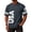 35# Dark Gray, variant on Men's 250 Anniversary Shirt V Neck 4th of July Patriotic T Shirt 1776 Athletic Short Sleeve Tee Pink 3XL