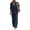 Deep Blue, variant on Womens Two Piece Set Long Sleeve Shirt Wide Leg Pants Casual Solid Color Spring Fall Outfit Purple XXL