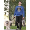 thumbnail image 2 of I Love My Dog. Sweatshirt Men -Image by Shutterstock, Male XX-Large, 2 of 4