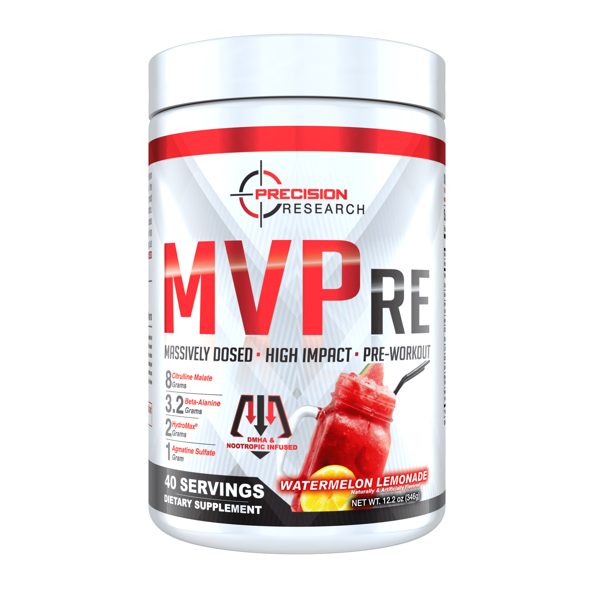 Precision Research MVPre Preworkout (40 servingsWatermelon Lemonade