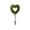 Green, variant on Heart-Shaped Ground Plug Faux Boxwood Ball Topiary Outdoor Decorative Stake,30 Inch Heart Ground Plug Plants,Suitable For Valentine's Day Porch Outdoor Indoor Decoration(Without flower pots)