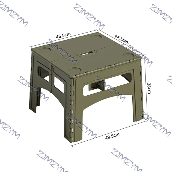 Outdoor Folding Table Portable Camping Plastic Table Set Simple Table Picnic Equipment Supplies
