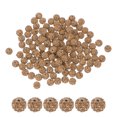 thumbnail image 1 of Uxcell Rhinestone Beads for Jewelry Making, Sparkle Crystal Clay Beads Light Brown, 1 of 7