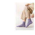 thumbnail image 2 of Chaussettes à la Cheville pour Femmes en Coton Blanches Fines Décontractées à Coupe Basse Courtes pour la Course Athlétique, 2 of 4
