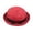Watermelon Red, variant on Sun Hat for Women Elegant Wide Brim Beach Bridal Shower Dress Hat with Leaf Flower Ornament for Outdoor Sun and Stylish Resort Accessory Red