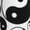 Black, variant on Yin And Yang Print Pajama Pants for Men,Men’s Pajama Bottoms,Mens PJ Pants with Pockets & Button Fly-Large