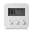 thumbnail image 2 of pitrice Wall Mount Digital Timer Clock Time Management Teachers Training Workout Timing Device Household Bakery White 1Set, 2 of 6