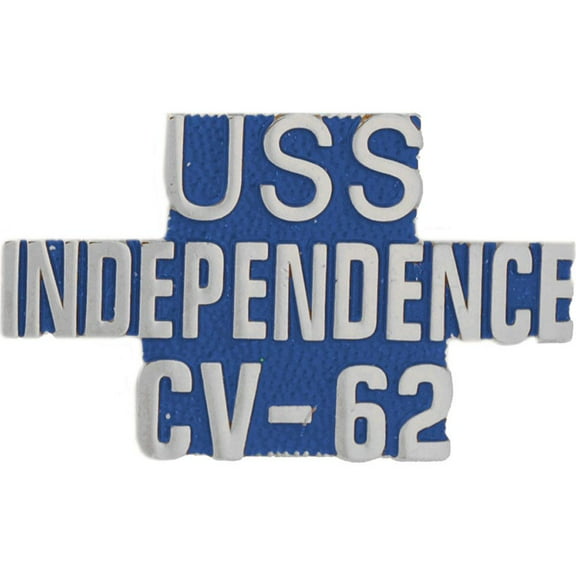 Eagle Emblems P14935 Pin - USS, Independence - Script - 1.25 in.