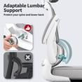 thumbnail image 4 of Silla de oficina ergonómica TRALT de malla, respaldo alto, 150 kg, 4 of 9