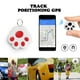 thumbnail image 5 of Kuymtek Rastreador de GPS inteligente compatible con Bluetooth Localizador de buscador de alarma de llave de mascota anti perdida (rojo) Kuymtek Componentes de la computadora, 5 of 8