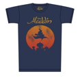 thumbnail image 1 of Aladdin Mens Magic Carpet Distressed Print T-Shirt, 1 of 1