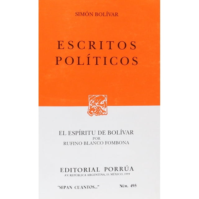 Escritos políticos Editorial Porrúa 9789700715957