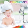 thumbnail image 2 of 2 Pcs Rainbow Bath Bombs for Kids Girls, MODANU Organic Kids Bath Bombs with Colorful Bubbles, Cloud Bath Bombs for Women Individually Wrapped, Birthday Christmas Gifts for Kids Stocking Stuffers, 2 of 8