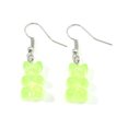thumbnail image 1 of Minnieouse Ear Stud Regalo del día de San Valentín Forma de oso Pendiente de gota Pendientes colgantes Verde Type1 NO1 Minnieouse CBP277250, 1 of 6