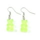 thumbnail image 4 of Minnieouse Pendiente de gota con forma de oso de dibujos animados, accesorios populares encantadores, pendientes colgantes de patrón largo, boda, Verde 10piezas, 4 of 6