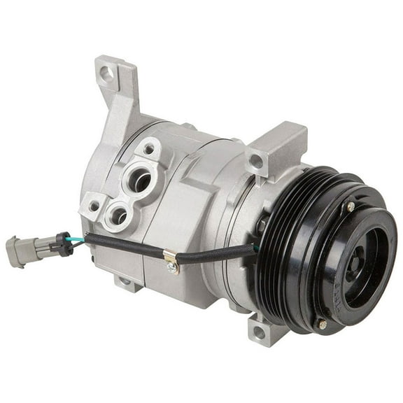 AC Compressor & A/C Clutch For Chevy Silverado Suburban Tahoe Avalanche Colorado Express GMC Sierra Yukon Canyon Savana - BuyAutoParts