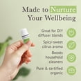 thumbnail image 2 of Pranarom Organic Bergamot Essential Oil 5ml - Therapeutic Grade for Aromatherapy, Diffuser, Uplifting Scent, Relaxation, Sleep, 2 of 6