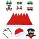 thumbnail image 5 of 1Este de Navidad Cosplay Traje Festival Sombrero Sombrero Props Lentes Marcos Props, 5 of 6
