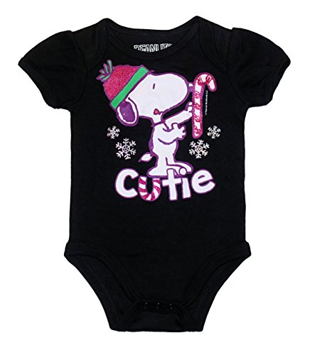 Bodysuit Bébé Peanuts (Snoopy) Rouge - Taille 0-3 Mois (taille Généreuse) - Occasion Très Bon état
