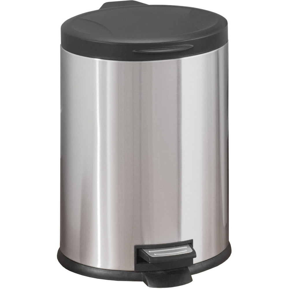 trash can with step lid