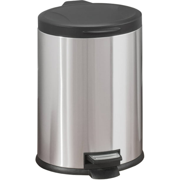 Better Homes & Garden 3.1 gal / 12L Oval Stainless Steel Step On ...