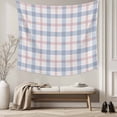thumbnail image 5 of Abstract Plaid,Tapestry for Bedroom Wall Hanging Tapestry,Minimalistic Multi Colors Country Rustic Plaid Ceiling Backdrop Tapestries Poster Blanket Wall Decor for Teens Room Living Room 55" x 73", 5 of 8