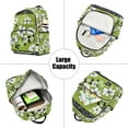 thumbnail image 5 of FORMRS Mini Backpack Purse for Women Quilted Travel Daypack Casual Shoulder Bag, Retro Floral, 5 of 7