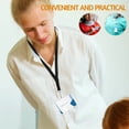 thumbnail image 4 of Hytrove 4Ud Credencial Transparente Horizontal De ABS Ideal Para Oficina, 4 of 8