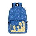 thumbnail image 3 of CoreLiving Ice Cream Backpack Cute Casual Shoulder Bag Large Capacity Lightweight Daypack with Side Pockets for Women Men Travel Hiking Camping Blue, 3 of 10