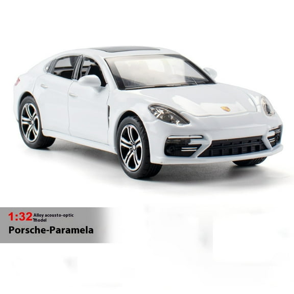 1:32 Porsche Panamera Alloy Diecast Metal Model Hight Simulation Sound Light Baby Toys Computer Desktop Ornament Gift