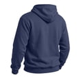 thumbnail image 6 of Mens Casual Cotton Hooded Collar Drawstring Hoodies Pullover Sweatshirts Casual Long Sleeve Shirts Orkout, Walking, Gym Fitness Sweatshirts for Men, 6 of 10