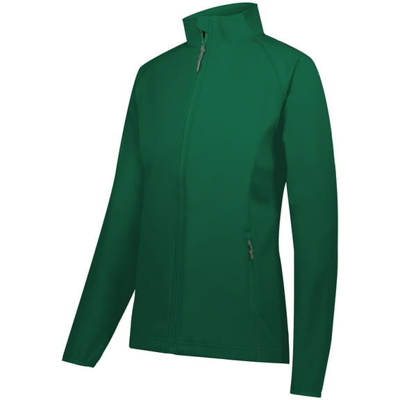 Holloway Sportswear M Womens Featherlight Soft Shell Jacket Dark Green 229721